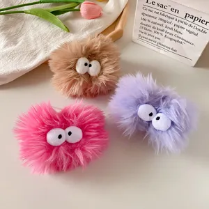 Flauschige Plüsch Handgelenkbänder süße saugfähige Schweißbänder für Gesichtsreinigung Make-up