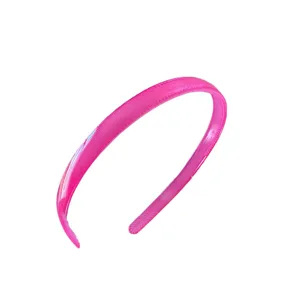 Pink candy color simple hair hoop daily wear fashion women cute headband hair accessories
