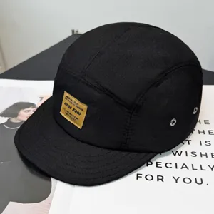 Unisex Schnelltrocknende Kurze Krempe Baseballkappe Polyester Japanischer Workwear Camp Cap Verstellbare Lässige Mütze Für Outdoor Herren Damen