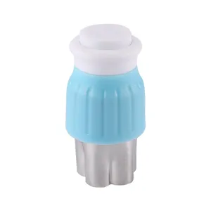 Molde cortador de frutas de acero inoxidable a presión para comida de bebé y manualidades.