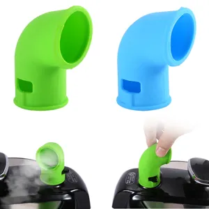Pressure Cooker Silicone Steam Diverter Release Pipe Kitchen Gadget Universal Venting Tube Replacement Accessory