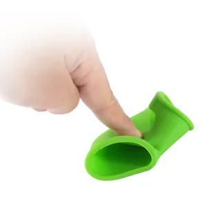 Silicone pressure cooker steam diverter replacement part, flexible green exhaust tube tool.