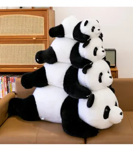 Adorable panda gigante de peluche juguete suave relleno muñeco de dibujos animados regalo.