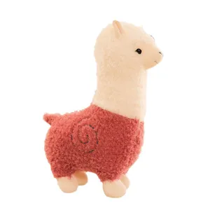 Schattig alpaca pluche dier knuffel zacht kussen verjaardag cadeau voor meisjes en kinderen
