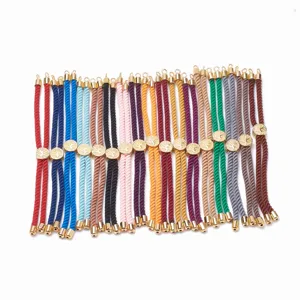 Arbre De Vie Ajustable Corde Torsadée Milan Fil Bracelet Composant DIY Bijoux Accessoire Pour Femmes Hommes Cordon Bohême