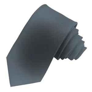 Solid Color Men's Tie Business Formal Necktie Classic Solid Neckwear for Daily Wear Style