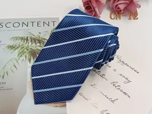 Classic men's business striped necktie 8cm width professional formal wear accessory