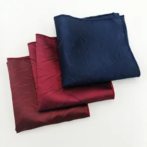 Pochette de costume homme jacquard affaires formel mouchoir accessoires elegants style chic