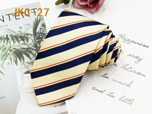 JK uniform striped tie 7cm handmade casual necktie for men women fashion apparel accessory