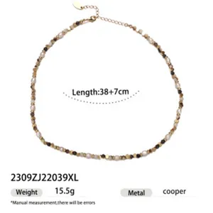 Niche Luxury Natural Pearl 3D Pleated Moon Long Necklace Brass Gold Plated Fashion Jewelry For Women