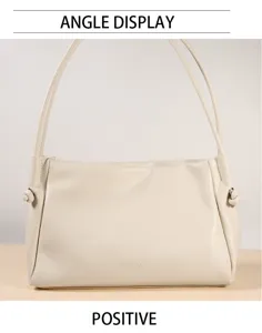 Modische minimalistische PU-Leder-Umhängetasche mit geräumigem Innenraum für den Alltag.