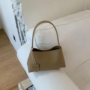 Chic minimalist women shoulder bag underarm hobo purse daily commuting tote bag new trend.