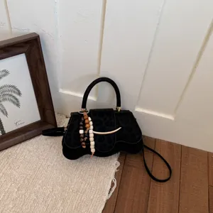 Bolso cruzado de hombro para mujer minimalista elegante bolso de silla de verano chic