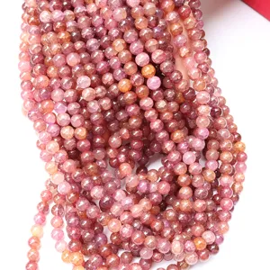 Perle di vetro fessurate multi-filo all'ingrosso per la creazione di gioielli fai-da-te.