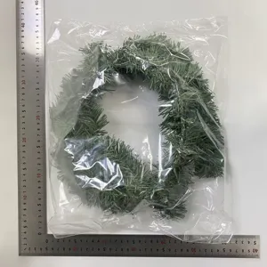 Ghirlanda di pino artificiale di Natale anello di vite DIY semilavorato dettaglio decorazione