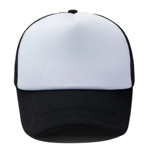 Casquette Trucker en Maille Respirante Unisexe Protection Solaire d'Été Ajustable Casquette de Baseball en Polyester Sport de Plein Air