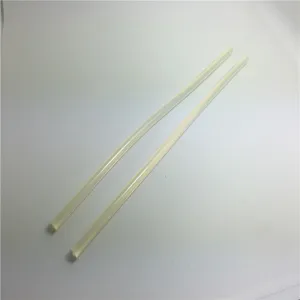 Transparente Heissklebestaebe 7mm Durchmesser 260mm Laenge fuer Basteln und Haarschmuck.