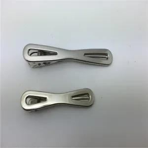 Metal duckbill hair clips silver DIY accessories crafting tools styling metal clamp set