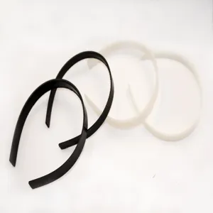 Plastic teeth hair band set black and white simple hair accessories for daily wear styling