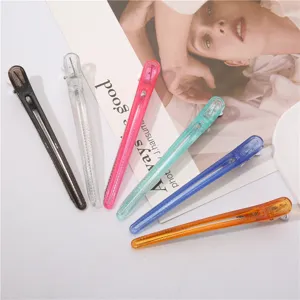 Molle per capelli professionali da 12 cm per styling, clip di separazione in plastica.