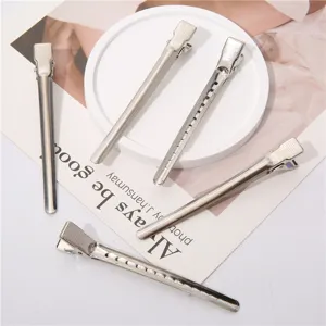 Mollette per capelli da 12 cm in metallo professionali per parrucchieri e styling