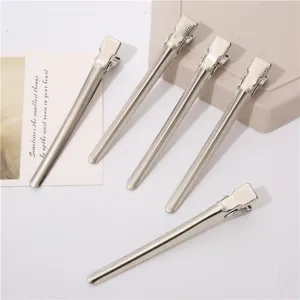Mollette per capelli in metallo da 12cm per parrucchieri, design senza segni e resistente.