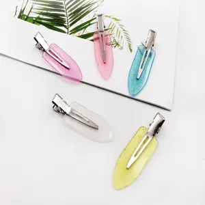 Colorful glitter hair clips sweet style candy color duckbill clips for women and girls daily.
