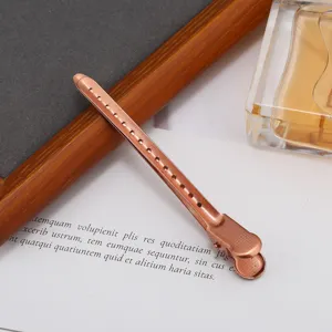 Professionele 9.5cm metalen eendebek haarklem voor secties maken en nauwkeurig stylen.