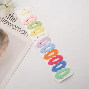 Set di fermagli per capelli a nuvola colorati, simpatici fermagli BB opachi per styling quotidiano.