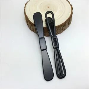 Schwarze Schleife und Entenschnabel Clip Set, 8cm Metall Haarspange fuer DIY Styling.