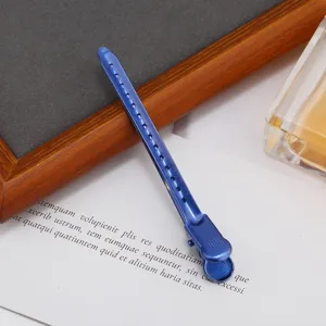 Professionele 9.5cm metalen haar eendenbekclip voor professionele kapsalon en styling.