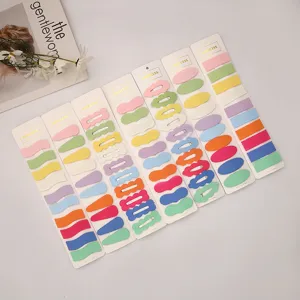 Fermagli per Capelli a Nuvola Color Caramella Simpatici in Plastica Resina Geometrica Clip BB Opaca Dolce Barretta Laterale per Donna Ragazze Accessori per Capelli