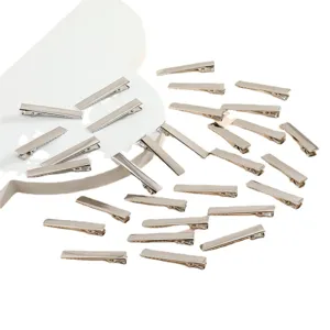 Set metalen krokodil haarspelden, eendenbek clips voor vrouwen en DIY haaraccessoires maken.