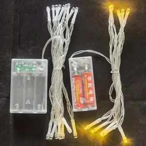 LED Φωτεινή Γιρλάντα Εξωτερικού Χώρου Διακοσμητικά Φώτα Αλλαγή Xρώματος Θερμό Λευκό Λευκό Φωτισμός Για Χριστούγεννα Γάμος Πάρτι Σπίτι