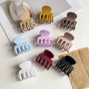 Damen Kleine Weiche Silikon Haarklammer Elegante Vier-Zahn Haarnadel Hoher Pferdeschwanz Greifklammer Mini Haarschmuck