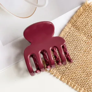 Kleine weiche Silikon Haarklammer für Damen, elegantes Haaraccessoire für Pferdeschwanz.