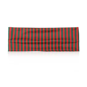 Fascia per capelli elastica da yoga a righe per sport fitness corsa, fascia antisudore.