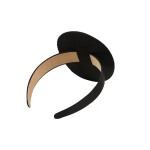 Graduation cap headband black mini mortarboard hair hoop for graduation party photo props