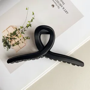 13cm kreuz schwarze haarklammer schicke geometrische haarklammer für elegante damen styling