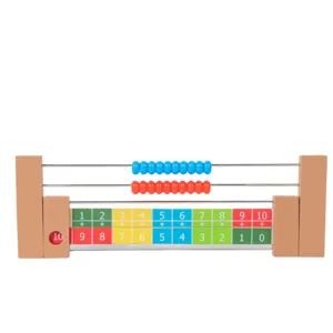 Cadre de calcul en bois boulier mathématiques jouet éducatif apprentissage précoce enfants