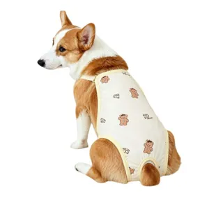 Pet Sanitary Pants Dog Summer Thin Anti-Harassment Jumpsuit Small Medium Dogs Diaper Physiological Pants Pet Clothes
