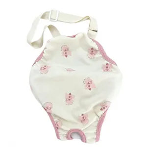 Pet dog physiological pants anti-harassment sanitary onesie with adjustable straps.