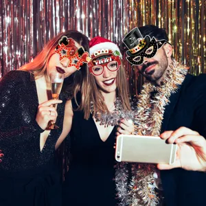 Casino Party Papierbrille Fotobox Requisiten fur Geburtstag Feier Partydekorationen