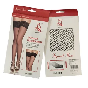 Beileisi women sexy lace top fishnet thigh high stockings fashion figured hose hosiery 2066