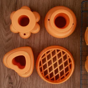 Baking Tools Pineapple Print Hollow Cake Bread Mold Pastry Cookie Cutter Donut Baking Mold Kitchen Bakeware Accessories