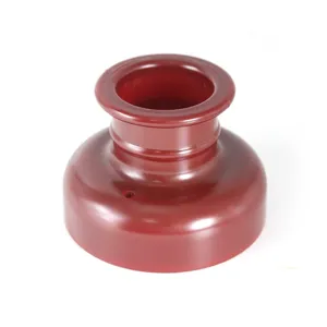 Red brown plastic hollow bread cake mold baking tool pastry cutter doughnut stamp tool