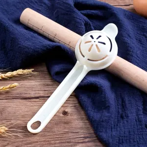 Separatore di tuorlo d'uovo in plastica strumento da cucina filtro per cottura utile