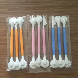 Fondant Cake Carving Tool Plastic Sugarcraft Modeling Pen Baking Decorating Tool Pastry Sugarcraft Cutter Mold