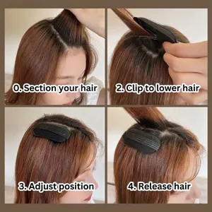 Haarwurzel Volumen Clip Schwammkissen für unsichtbare Haardichte und mehr Föhnhöhe.