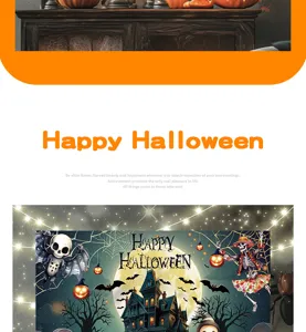 Halloween Horror Albtraum Tapisserie Hintergrund Tuch fur gruselige Party Heimdekoration